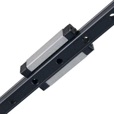 Heavy Duty 650mm Linear Rail Guide Set With Carriage Blocks For 3D Printers And CNC Machines Two Pack Black Finish