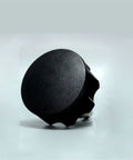 Built Tanky M20 Spring Loaded Indexing Plunger Dowel Pin With Dead Nut Secure Threaded Lock Screw, black knob view.