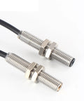 Miniature Laser Photoelectric Through Beam Sensor M06 08 12 To 24V DC NPN PNP Small 2mm Optical Switch With Visible Spot IP65