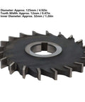 Pro Grade HSS Involute Gear Cutter Disc Set For Precision Metal Gear Cutting And Machining 125x12mm Disk Shaped Milling Cutter With 32mm Inner Bore