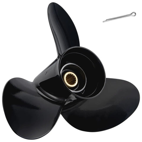 Suzuki 14 Inch Diameter 19 Pitch Aluminum Outboard Propeller, 3-Blade Right-Hand RH, Fits DF50 to DF140HP Engines