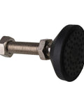 Straight Up Durable Adjustable Furniture Glides With M12 Thread And Heavy Duty Nylon Metal For Rock Solid Chair Table Leveling Smooth Floor Protection Pack Of Eight, M12 threaded foot.