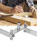 No Nonsense Dead Center Finder And Stainless Steel Woodworking Marking Gauge With Rock Solid Build for precise layout on wood.