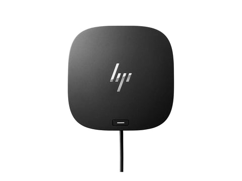Boss Level USB C Docking Station For Workstations With Lightning Fast Data Transfer And Reliable Power Delivery Plug And Play Hub smooth black surface design.