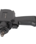 1/2 Inch Air Impact Wrench Delivering Killer 7500 Rpm Thrust And A Beefy 880 Ft Lbs Breakaway Grip showing side view, black ergonomic handle.