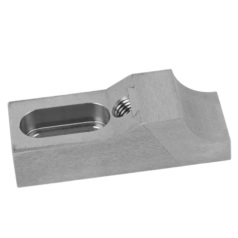 Low Profile Side Clamp Vise Set for Milling Jobs, 2 Piece CNC Vise Kit with 60kN Clamping Force, lateral fixation, compact 20mm height