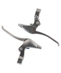 Silver Aluminum Mountain Bike Brake Lever For MTB Universal Fit On 2.2 Cm Handlebars with high strength AL6061 alloy design.