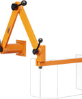 Universal Milling And Drilling Machine Guard With Four Bolt Leveling Mount OSHA Compliant Safety Shield In Lexan And Aluminum