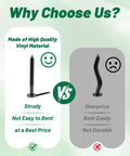 Comparison of heavy duty vinyl shutter fasteners highlighting quality, durability, and pricing for home exterior needs.