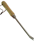 Eco Dandelion Weeder Tool With Ergonomic Wood Handle For Easy Root Removal In Lawns And Gardens, Rust Resistant Stainless Steel