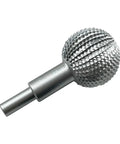 Top Shelf Steel Rotary Burr, 41.2mm Ball End Mill For Wood Carving And Engraving, tough grinding bit with textured head.