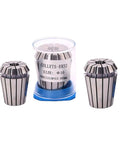 XZZQDZSWMN ER32 Collet Chuck For CNC Milling And Lathe Engraving Tool 19mm Spindle Holder, precision collets in protective case.