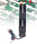 High Precision Linear Stage Actuator With 100Mm Stroke Stepper Motor and T6x4 Screw Rail Guide Slide For CNC Milling or Optical Lab Aluminum Rig.