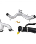 Heavy Duty Aluminum Coolant Water Pipe System Kit For Jaguar F Type F Pace Xf Xe Xj Land Rover Discovery Range Rover with hoses and fittings.