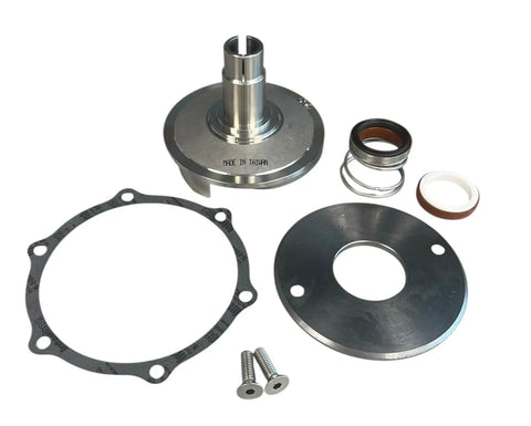 Repair Kit For 3 Inch Cast Iron Centrifugal Pedestal Pump With Wear Plate Gasket Impeller Shaft Sleeve Mechanical Seal And Screws Model 18100 Replacement Parts For Beef Up And Easy Maintenance And Long Lasting Performance on white