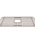 27.75 Inch By 13.375 Inch Kitchen Sink Bottom Grid Antique Brown For Single Bowl Sinks Built Tough With 7 Gauge Stainless Steel Vinyl Coating Rubber