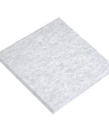 Grey self adhesive acoustic panel 11.81x11.81 inches made of high density polyester fiber for sound absorption, part of 18 Pack Self Adhesive Acoustic Panels For Walls To Deaden Echo And Reduce Noise Keep Your Space Chill And Quiet High Density Polyester Fiber Tiles Peel And Stick Installation Perfect For Studios Bedrooms Offices Easy Hook Up And Great Value.