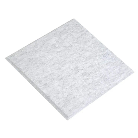 Grey self adhesive acoustic panel 11.81x11.81 inches made of high density polyester fiber for sound absorption, part of 18 Pack Self Adhesive Acoustic Panels For Walls To Deaden Echo And Reduce Noise Keep Your Space Chill And Quiet High Density Polyester Fiber Tiles Peel And Stick Installation Perfect For Studios Bedrooms Offices Easy Hook Up And Great Value.