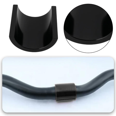 Pair Pit Bike Handlebar Reducers 28mm To 22mm Convert Fatbar To Seven Eighths Inch Riser Spacers And Clamps CNC Machined Black