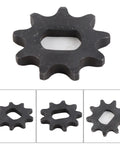 Beefy Heavy Duty 9-Tooth Chain Sprocket With 12x17mm Inner Hole for Industrial Machinery and DIY Power Transmission