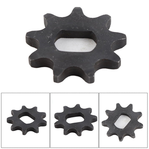 Beefy Heavy Duty 9-Tooth Chain Sprocket With 12x17mm Inner Hole for Industrial Machinery and DIY Power Transmission