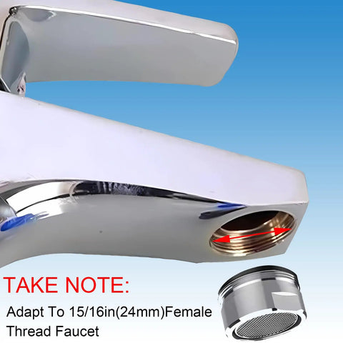 Six Pack Universal Bathroom Sink Faucet Aerator Replacement Set Crafted From Top Notch Chrome Plated Brass fitting female thread faucet