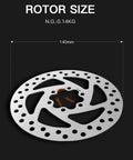 140Mm Scooter Brake Rotor Pad For Segway Ninebot KickScooter P65 P100S F20 F25 F30 F40 And KuKirin G2 Max G2 Pro