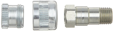 Heavy Duty Aluminum 700-Bar A-630 Female Half Quick Coupler For Hydraulic Lines With Quarter Inch NPTF Connection Dust Cap Included