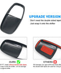 Gear Shift Knob Head Cover for Dodge Charger Challenger Durango ABS Interior Shell Insert Decoration Protector with Red Trim Easy Snap On Install No Tape Custom Fit Car Accessory Upgrade comparison