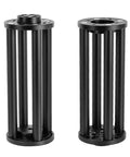 Equatorial Telescope Mount Extension Pole 300mm Metal Riser For EQ5 Mounts, outdoor black adapter for stable gear setup