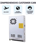 Heavy Duty 24 Volt 350 Watt Switching Power Supply with fan, designed for automation and LED setups.