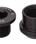 Set Of Four Chainring Bolts And Nuts For 1X Drivetrains With Precision Machined Hardware, 4 Mm Hex Bolt And 6 Mm Hex Nut, 6 Mm Long