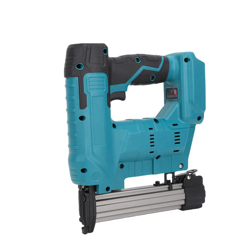 No Sweat 20V Cordless Brad Nailer And Crown Stapler Combo With Straight Nails Plus Staples Smooth Single Or Continuous Trigger Pull Makes Upholstery And Carpentry Projects A Breeze