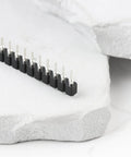 Close-up of a single row from 10 Pcs 40 Pin 2.54mm Pitch PCB Connector Socket, Single Row Headers for PCBs, Can Be Cut To Fit