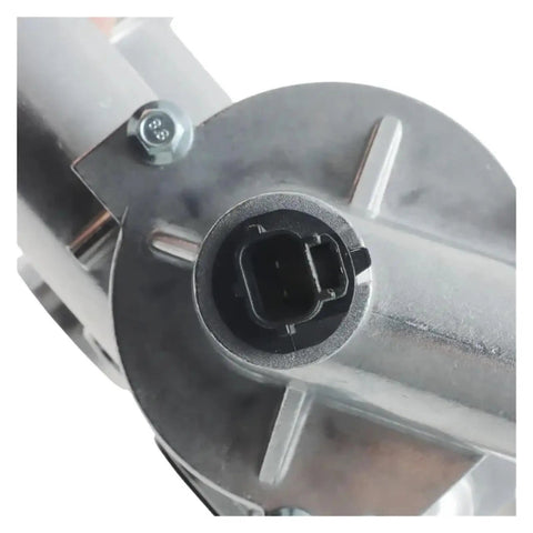 Close-up of Straight Swap Engine Thermostat Housing And Water Outlet For Chrysler 200 Compass Caliber 4884571AB with connector.