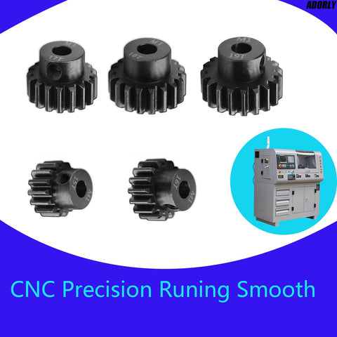 Dope Pinion Gear Set 32P 3.175mm Shaft 15T 16T 17T 18T 19T For Traxxas Slash 2WD Hoss Rustler 4x4 VXL Slash 4x4 Bandit Nitro Stampede RC Cars Upgrades Includes Hex Key