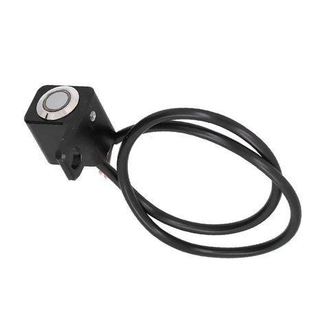Left Side 12V Handlebar Switch With Red LED Indicator, On Off Toggle For Headlight And Fog Lamp, Reset Lock, 0.4in Mount