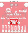 Qwiic Thermocouple Amplifier With MCP9600 For K Type Thermocouples Dual Temp Reads And Four Programmable Alerts I2C