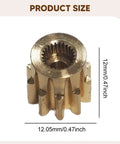 Heavy Duty Servo Gear Tooth Component For High Precision Power Transmission, Built To Last, Professional Grade, Easy Install
