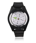 Tactical Wrist Compass For Outdoor Adventure, Hiking And Camping, Compact Survival Navigation Tool, Bushcraft Essential, Black Band