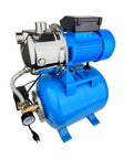 Powerhouse 1.6HP Shallow Well And Pressure Booster Pump 110V Stainless Steel Water Transfer Pump for gardens and irrigation
