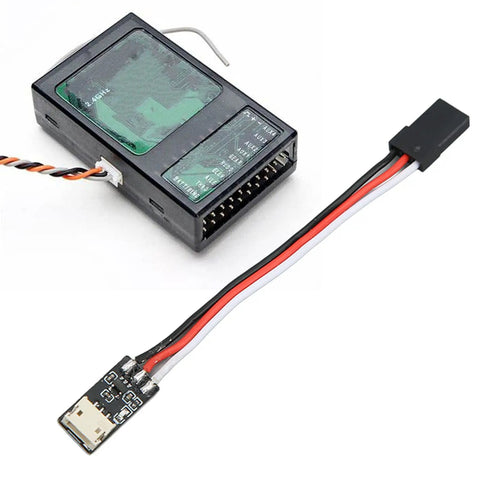 Portable RC Transmitter With Satellite Receiver For Helicopters And Drones, Flight Controller Adapter Module For Hobbyists