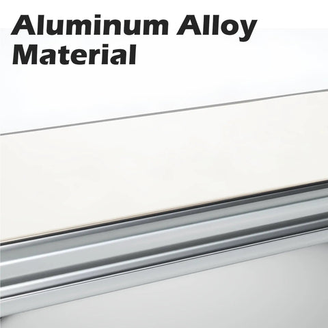 Close-up of 12V Desktop Conveyor Belt With Adjustable Speed From 0 To 116 RPM showing aluminum alloy material