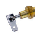 Close-up of Dead Nuts Accurate Dual Boiler Probes With Watertight Seals, showcasing metal connector and plastic body detail.