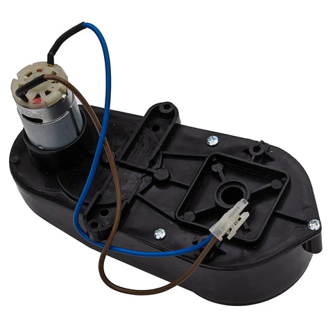 RS390 24V Steering Gearbox With Low Speed Steering Motor For Kids Ride On Cars Replacement Part 0.39 Inch Aperture 5000 RPM