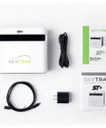 Launch Monitor And Golf Simulator Bundle With Dual Doppler Radar And 100K Courses showcasing components and accessories.