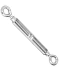 Heavy Duty 304 Stainless Steel Wire Rope Turnbuckle Tensioner With Adjustable Grip And Rust Proof Finish Built Different For Quick Setup On Outdoor Projects In M16 Size