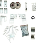 Ultimate All In One Garage Door Hardware Kit For 16 Ft By 7 Ft Overhead Doors Replacement Bundle with hardware pieces