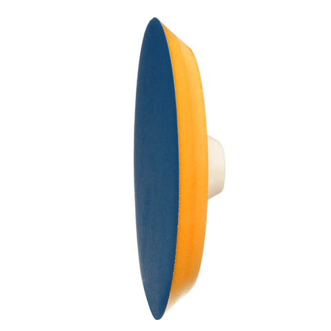 Stikit Disc Pad 8 Inch Coarse Grade For Paint Stripping, Primer Sanding, Polishing And Grinding, Soft Foam Core, side view