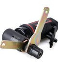One Quarter Inch Angle Die Grinder With Pistol Grip Air Powered 20000 RPM AP17315 Includes One Quarter Inch Collet Rear Exhaust Safety Lock Throttle